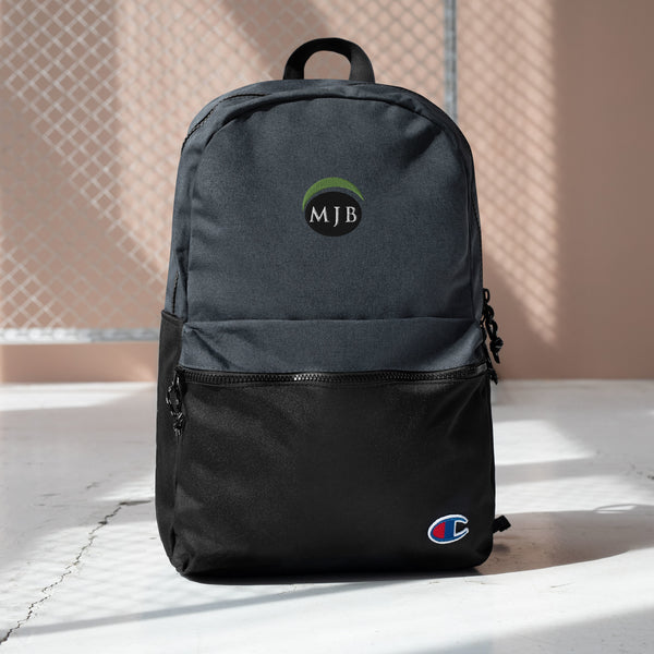 MJB Embroidered Champion Backpack