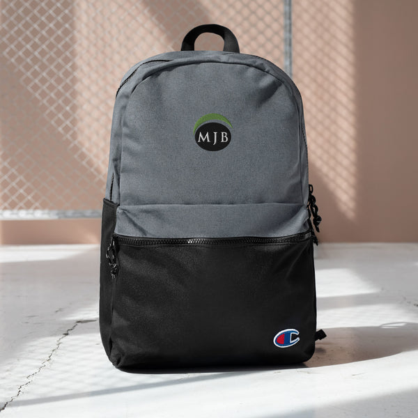 MJB Embroidered Champion Backpack