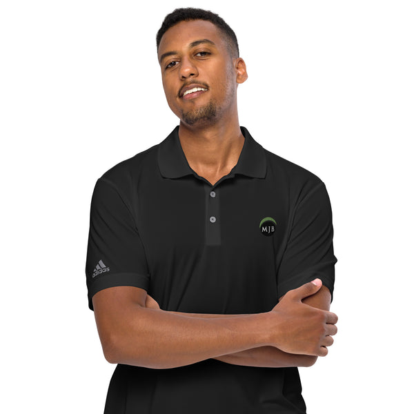 MJB Embroidered adidas performance polo shirt