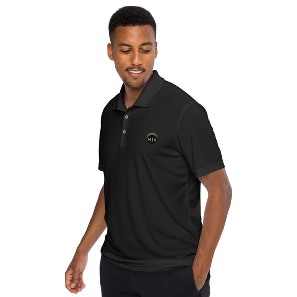 MJB Embroidered adidas performance polo shirt