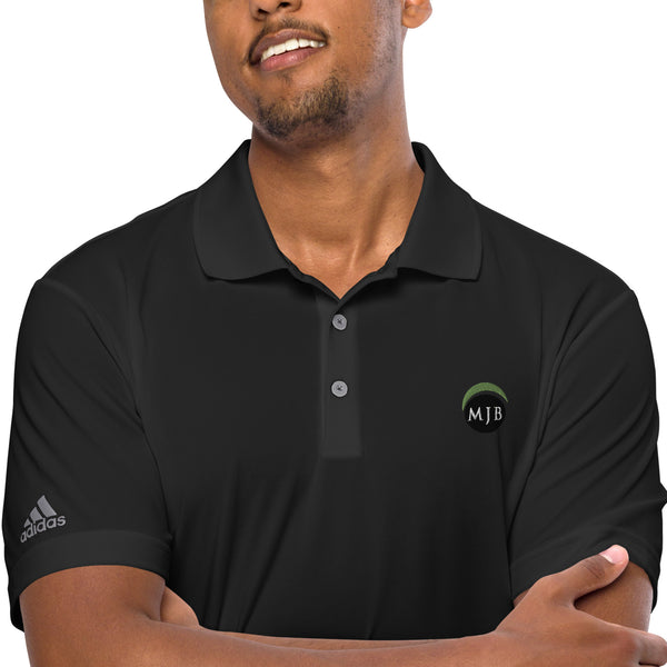 MJB Embroidered adidas performance polo shirt