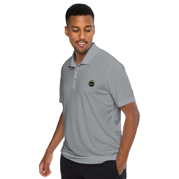 MJB Embroidered adidas performance polo shirt
