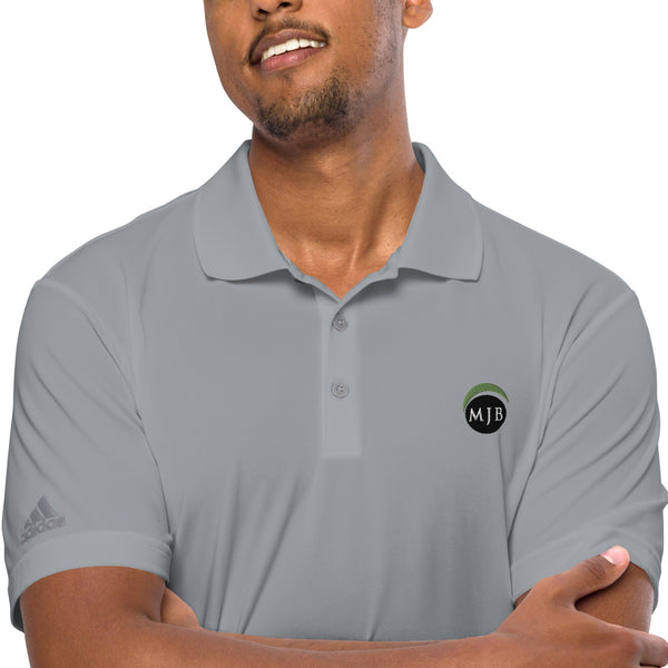 MJB Embroidered adidas performance polo shirt
