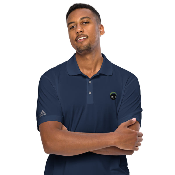 MJB Embroidered adidas performance polo shirt