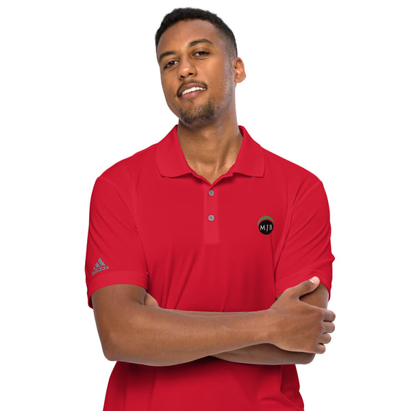 MJB Embroidered adidas performance polo shirt
