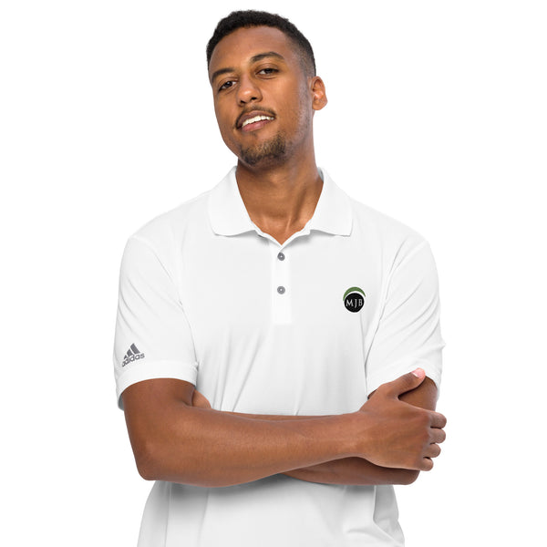 MJB Embroidered adidas performance polo shirt