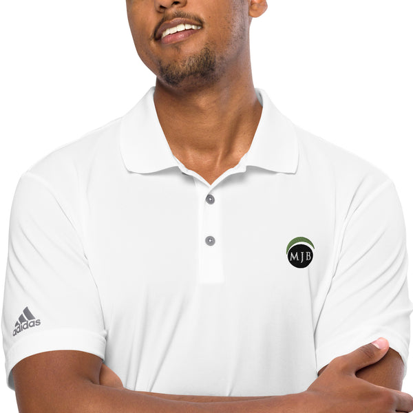 MJB Embroidered adidas performance polo shirt
