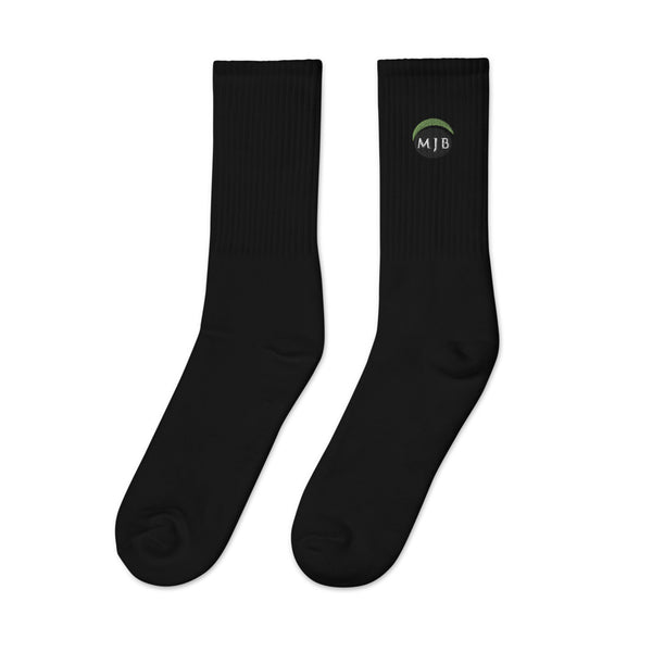 MJB Embroidered Socks