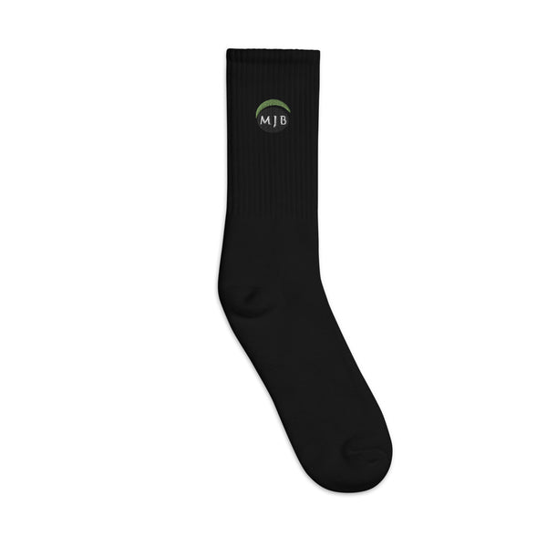 MJB Embroidered Socks