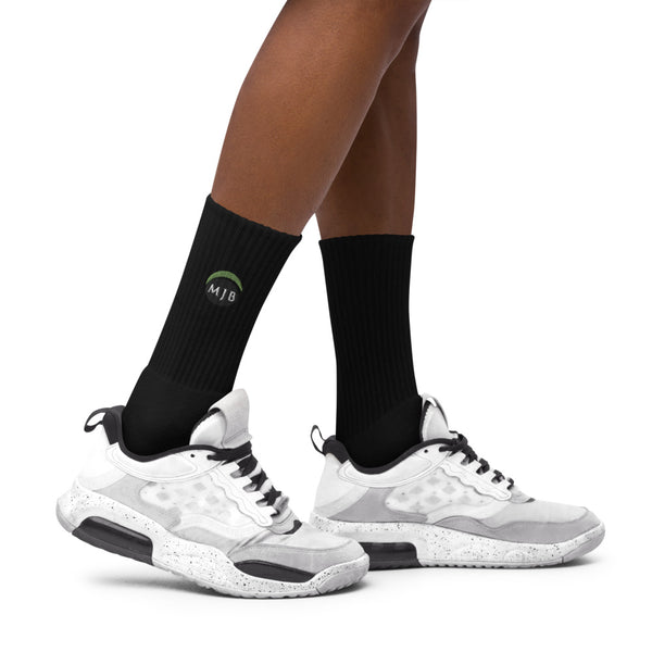 MJB Embroidered Socks