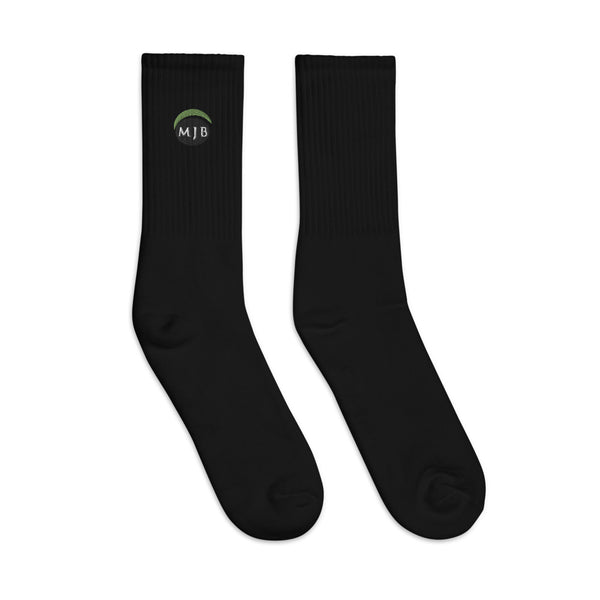MJB Embroidered Socks