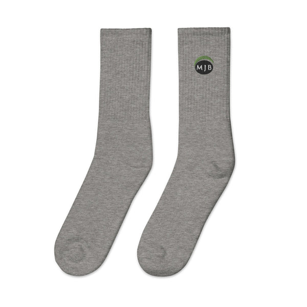 MJB Embroidered Socks