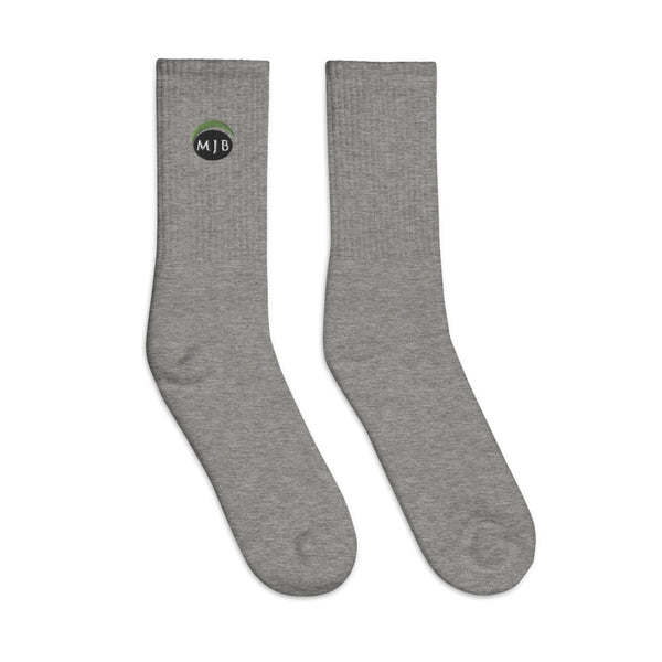 MJB Embroidered Socks