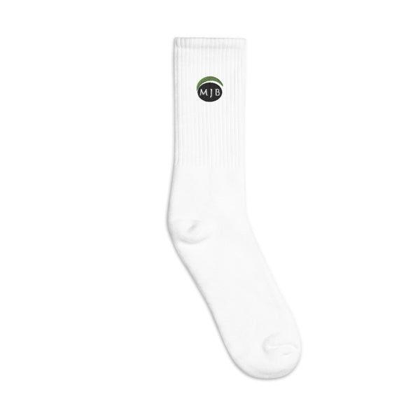 MJB Embroidered Socks