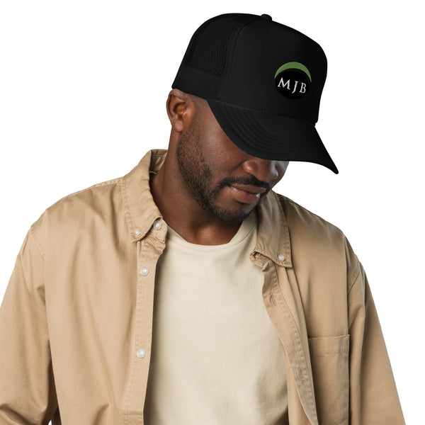 MJB Embroidered Foam trucker hat