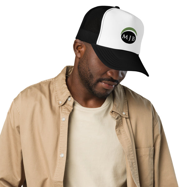 MJB Embroidered Foam trucker hat