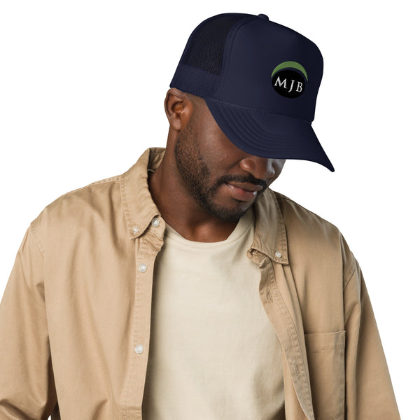 MJB Embroidered Foam trucker hat