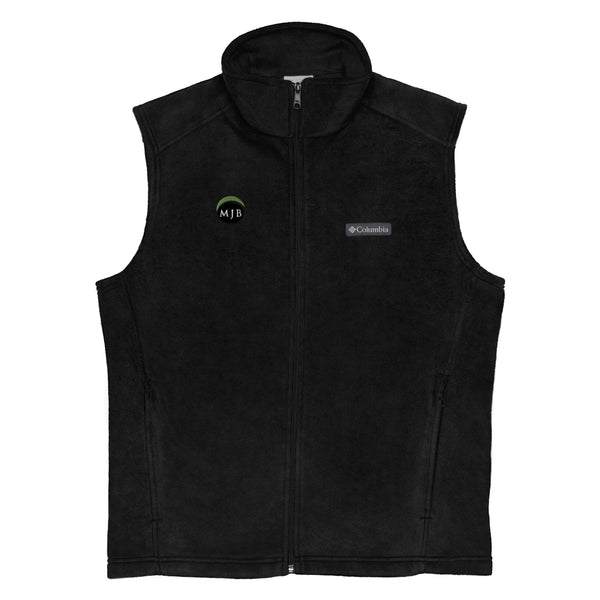 MJB Embroidered Men’s Columbia fleece vest