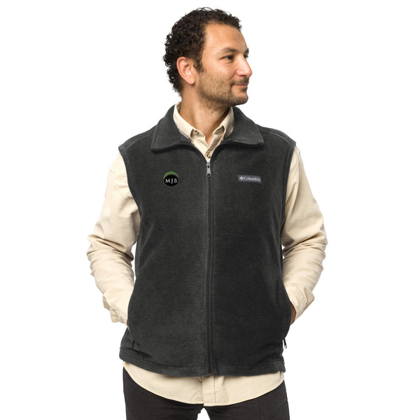 MJB Embroidered Men’s Columbia fleece vest