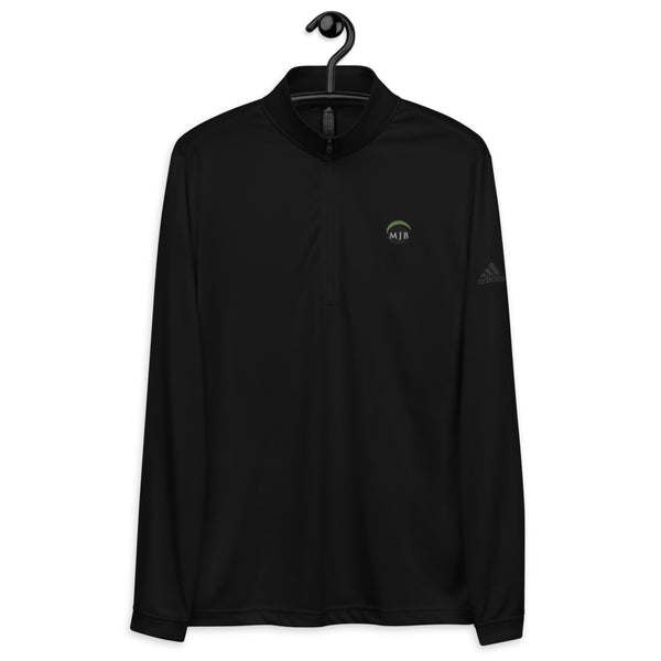 MJB x Adidas Embroidered Quarter zip pullover