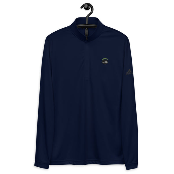 MJB x Adidas Embroidered Quarter zip pullover