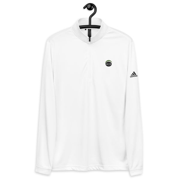 MJB x Adidas Embroidered Quarter zip pullover