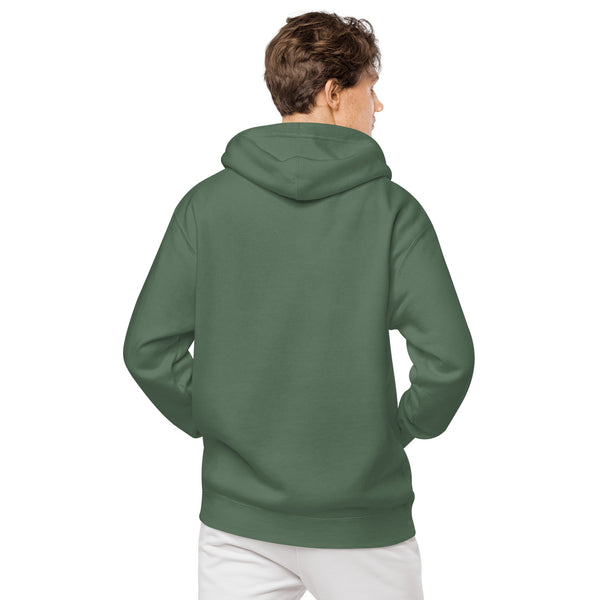 MJB Embroidered Unisex pigment-dyed hoodie