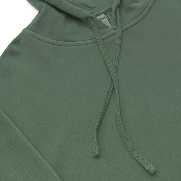 MJB Embroidered Unisex pigment-dyed hoodie