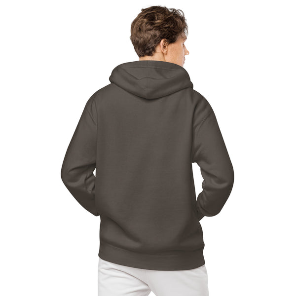 MJB Embroidered Unisex pigment-dyed hoodie