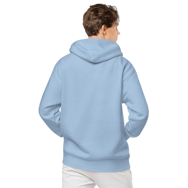 MJB Embroidered Unisex pigment-dyed hoodie