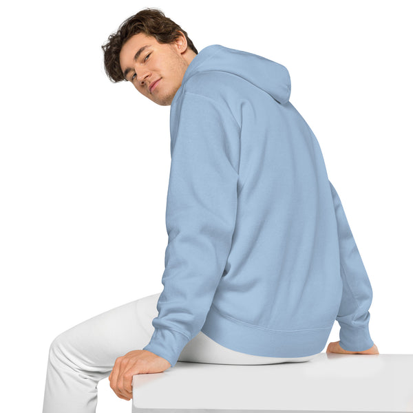 MJB Embroidered Unisex pigment-dyed hoodie