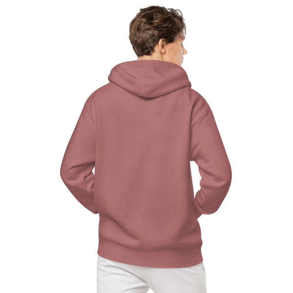 MJB Embroidered Unisex pigment-dyed hoodie