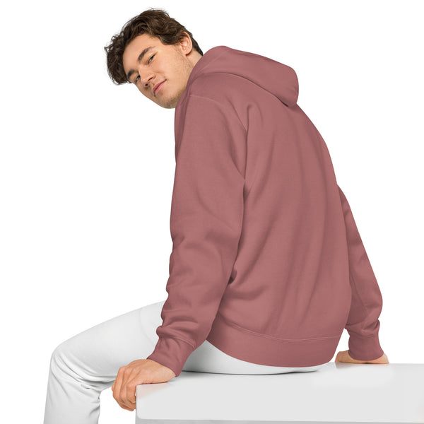 MJB Embroidered Unisex pigment-dyed hoodie