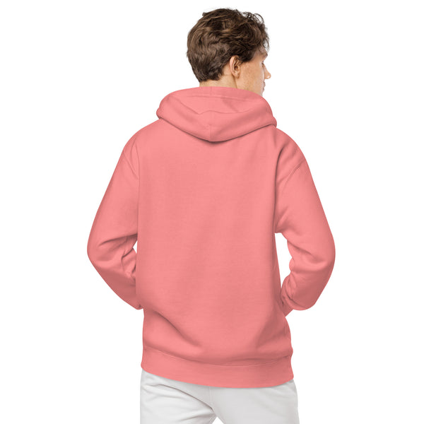 MJB Embroidered Unisex pigment-dyed hoodie