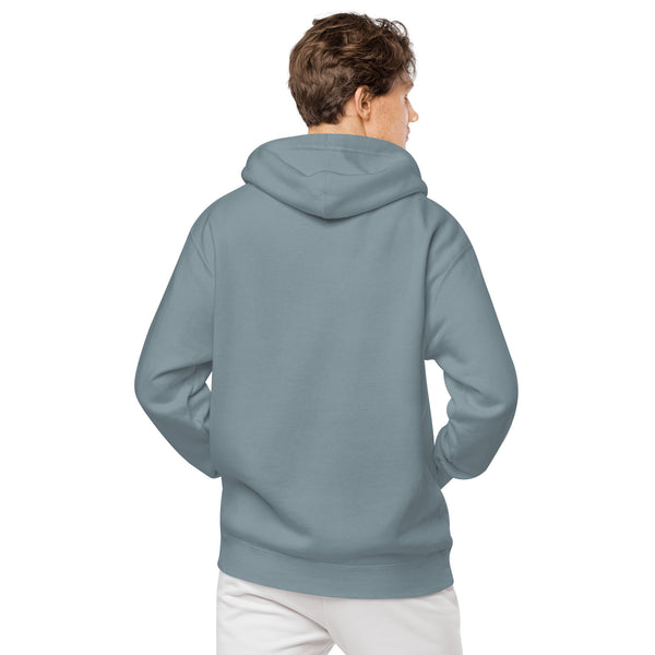 MJB Embroidered Unisex pigment-dyed hoodie