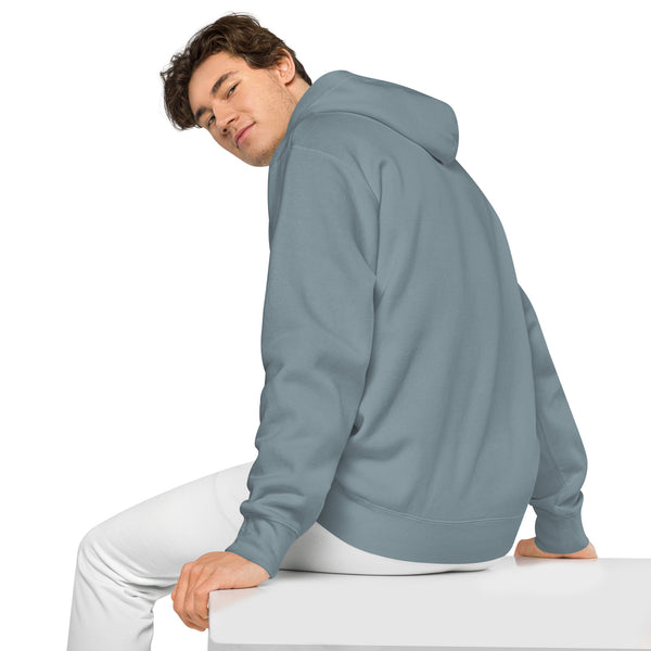 MJB Embroidered Unisex pigment-dyed hoodie