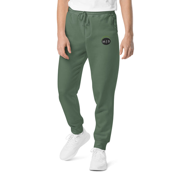 MJB Embroidered Unisex pigment-dyed sweatpants