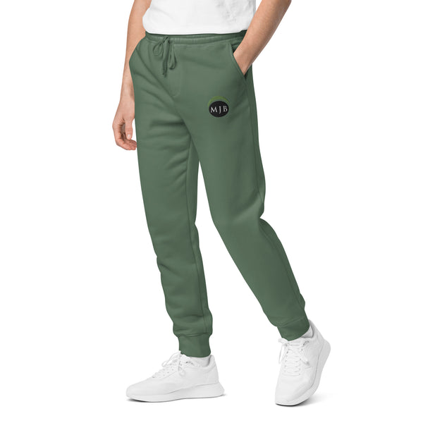 MJB Embroidered Unisex pigment-dyed sweatpants
