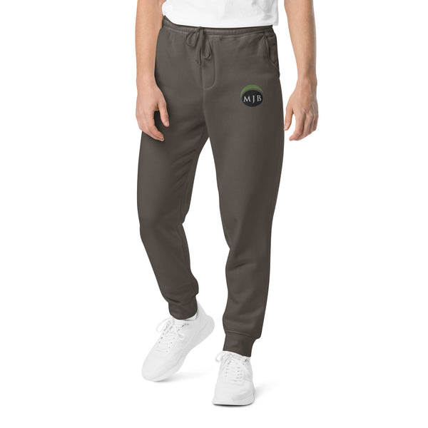 MJB Embroidered Unisex pigment-dyed sweatpants