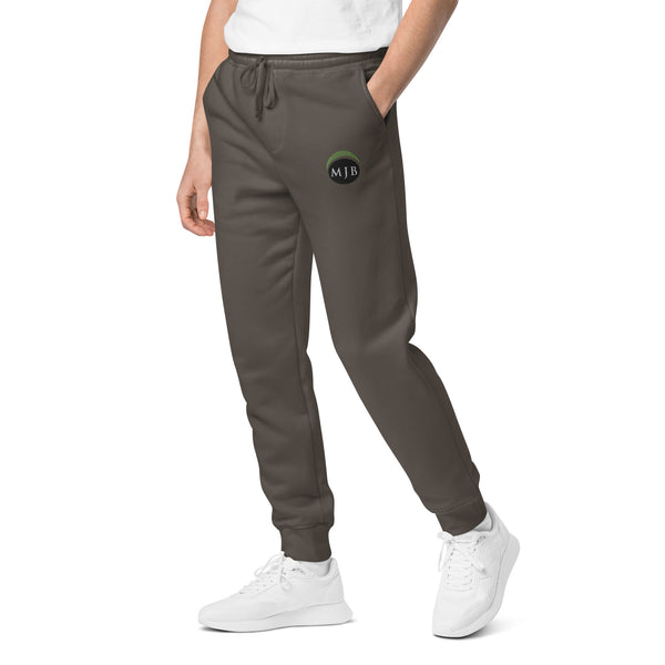 MJB Embroidered Unisex pigment-dyed sweatpants