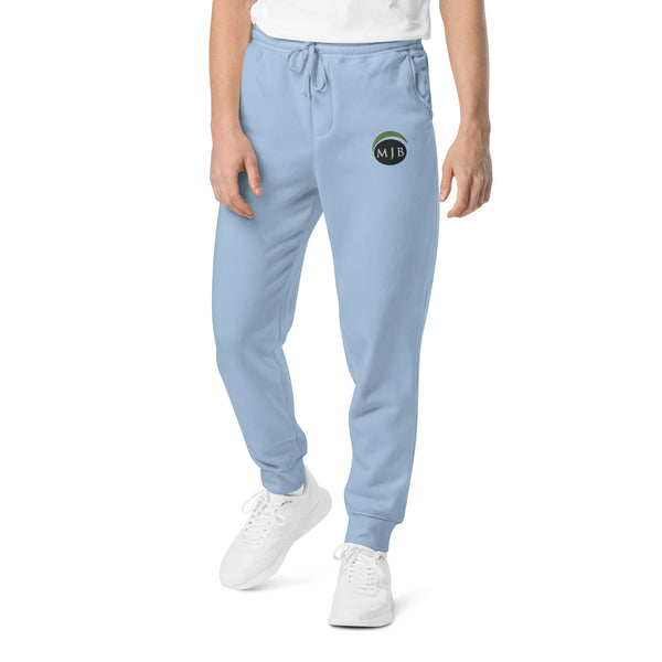 MJB Embroidered Unisex pigment-dyed sweatpants