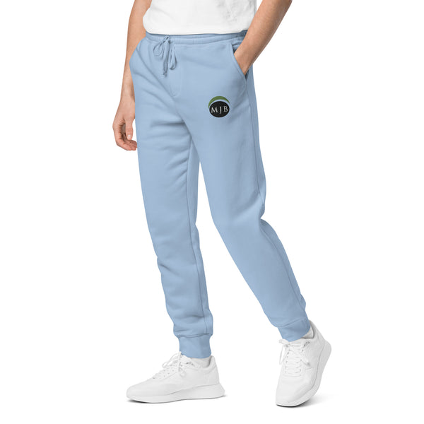 MJB Embroidered Unisex pigment-dyed sweatpants