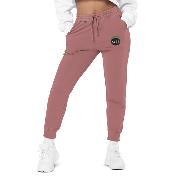 MJB Embroidered Unisex pigment-dyed sweatpants