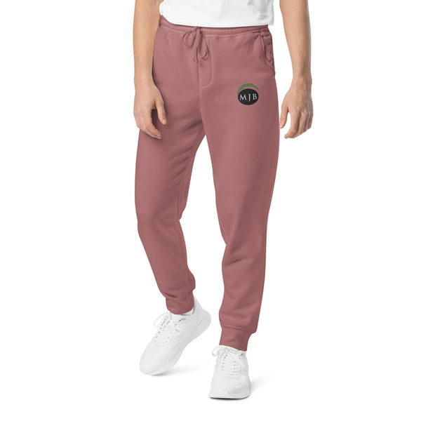 MJB Embroidered Unisex pigment-dyed sweatpants