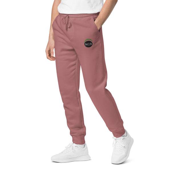 MJB Embroidered Unisex pigment-dyed sweatpants