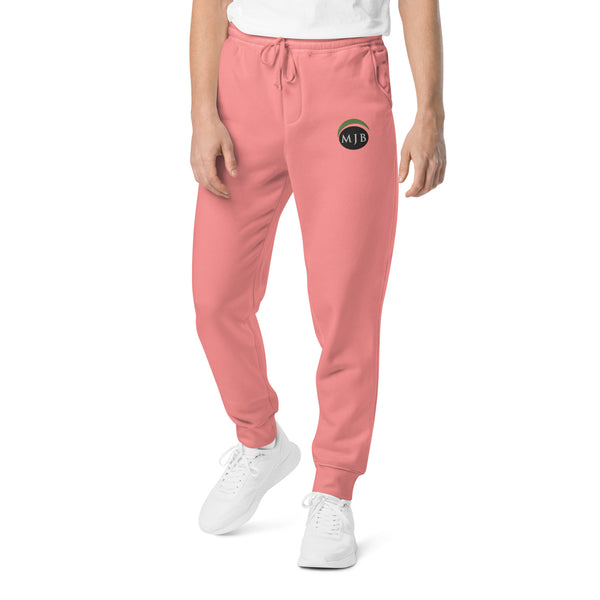 MJB Embroidered Unisex pigment-dyed sweatpants