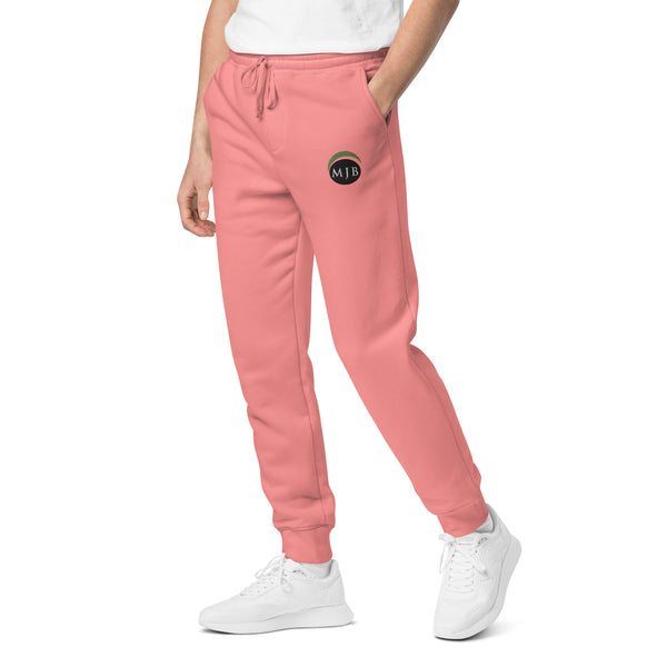 MJB Embroidered Unisex pigment-dyed sweatpants