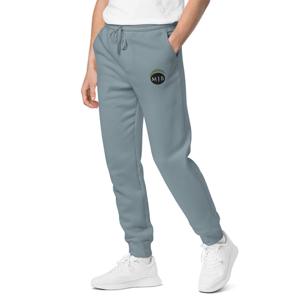 MJB Embroidered Unisex pigment-dyed sweatpants