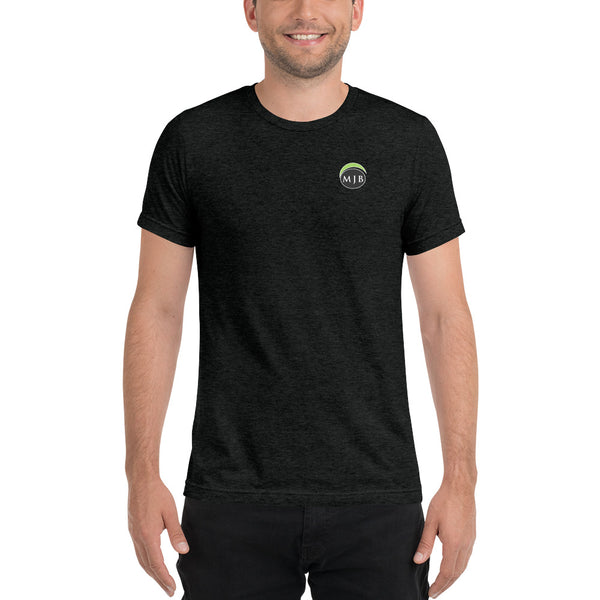 MJB Printed Vintage Tri-Blend Short sleeve t-shirt
