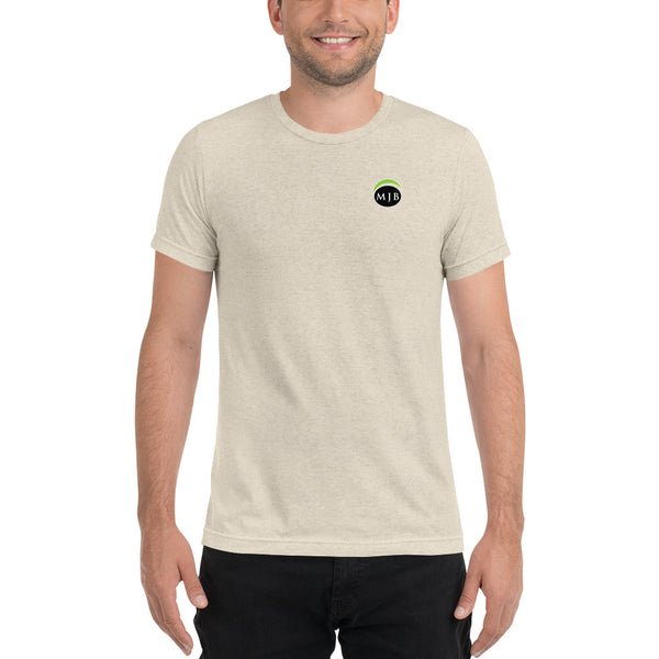 MJB Printed Vintage Tri-Blend Short sleeve t-shirt